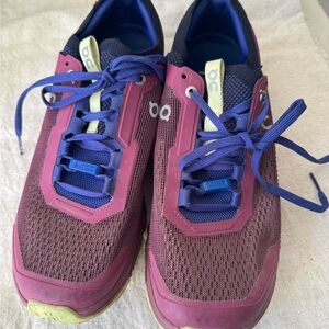 On Running Women's Purple and Blue Athletic Shoes